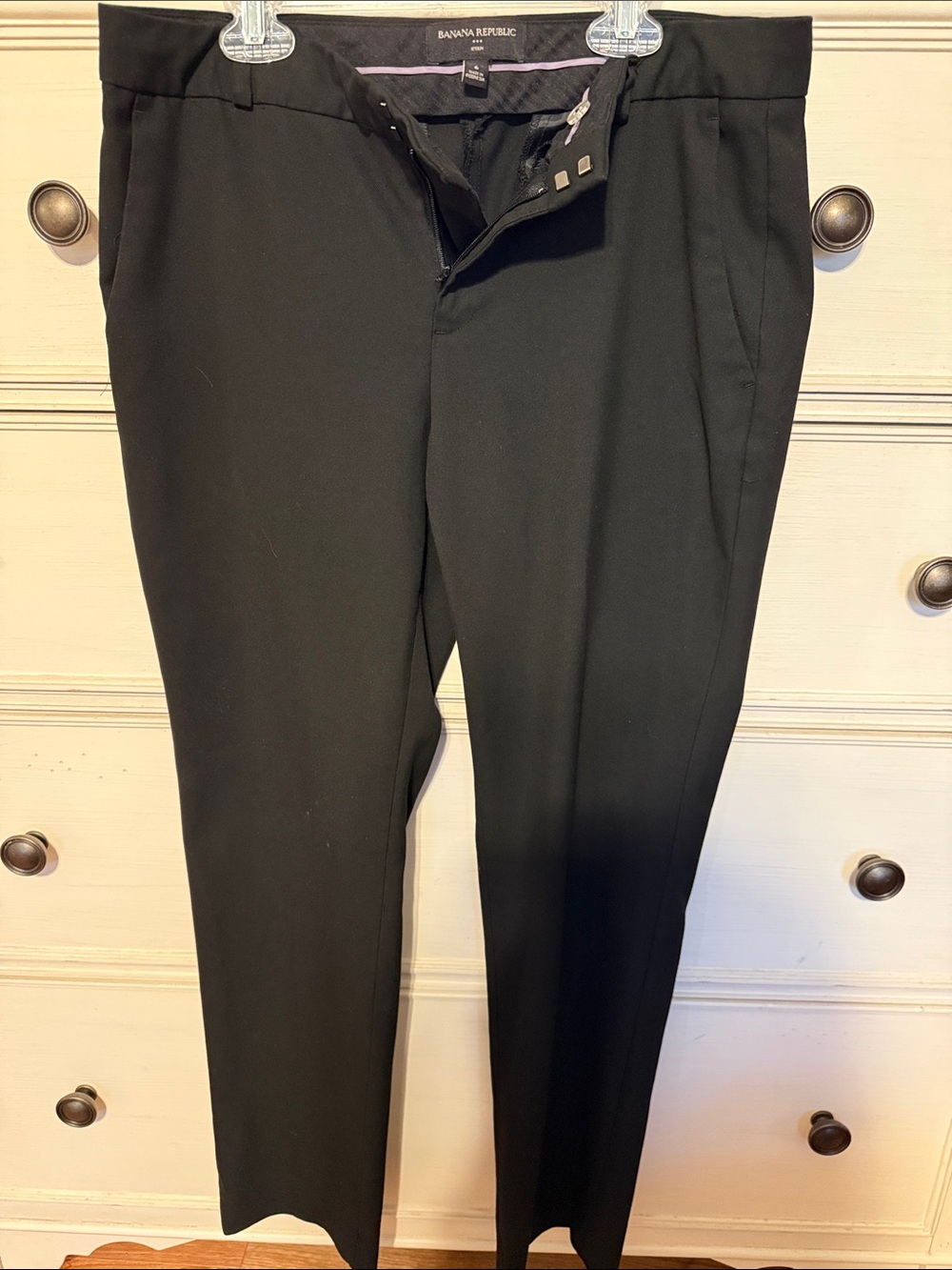 Banana Republic (Ryan) Black Women’s Dress Pants - Tailored Front Zip